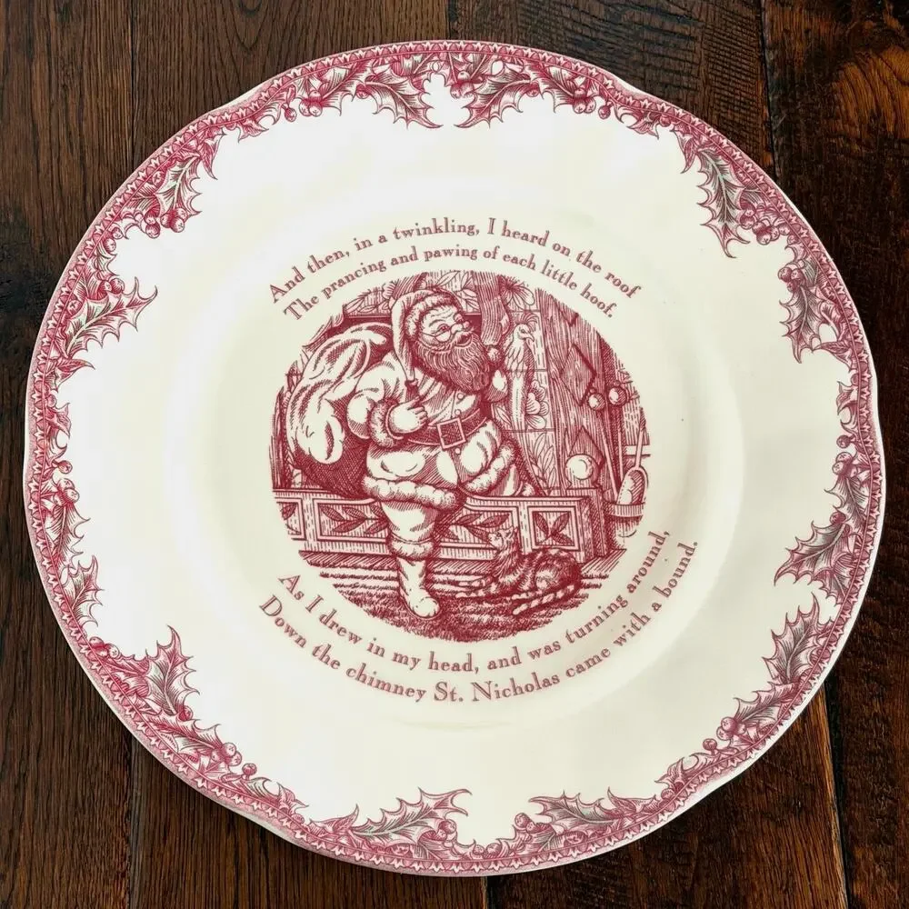 Johnson Brothers “’Twas the Night Before Christmas” Serving Platter
